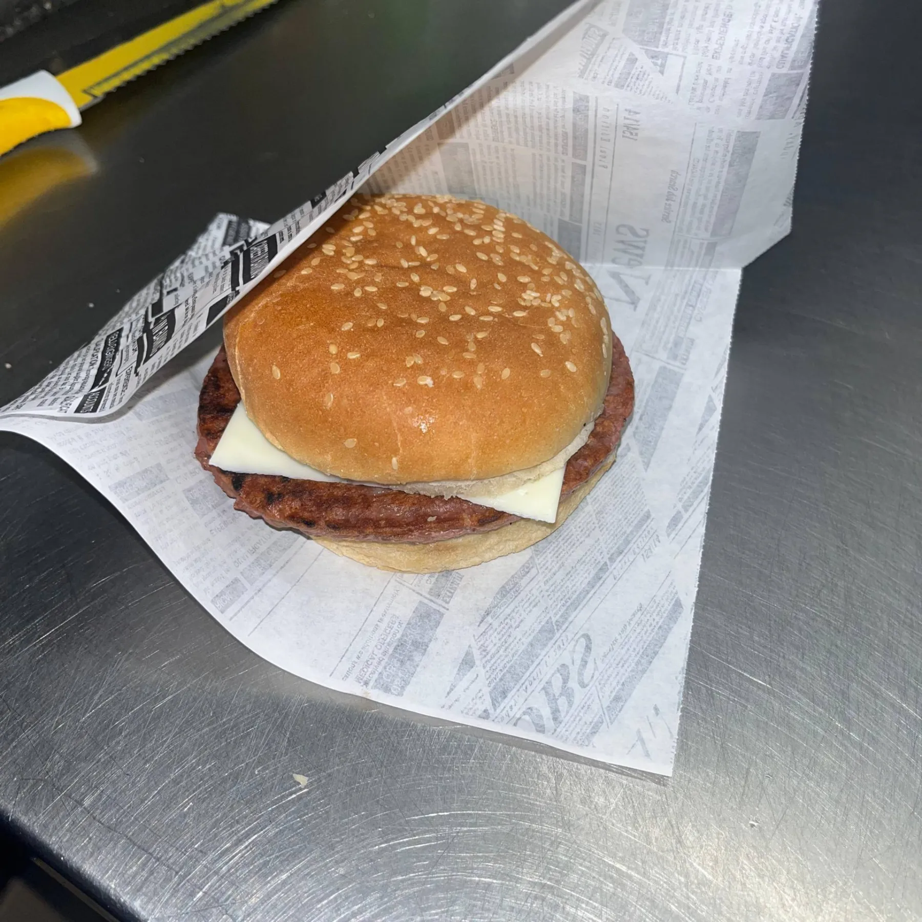 hamburguesa simple