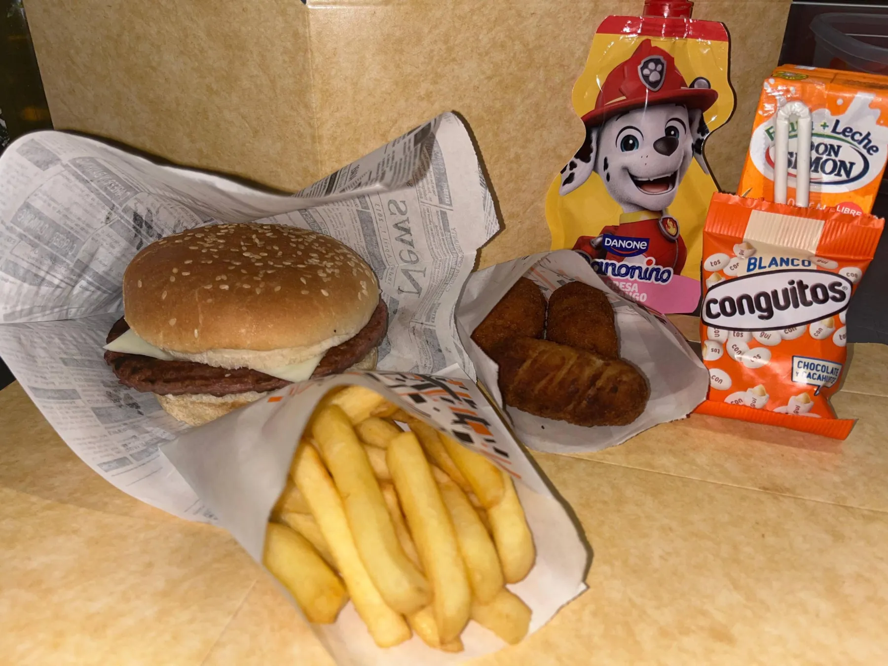 menu infantil menu infantil